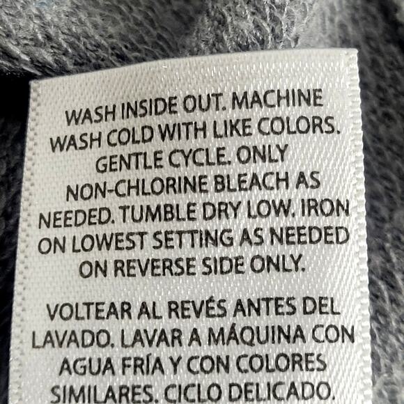 Terra & Sky Gray Long Sleeve Light Sweatshirt Size 2X (20W-22W) - Picture 4 of 5